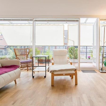 Modernes, Sonniges Appartement Im Herzen Von Duesseldorf Buitenkant foto
